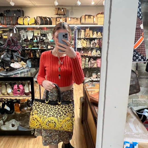 Gianni Versace sunburst Boston bag - Picture 9 of 13